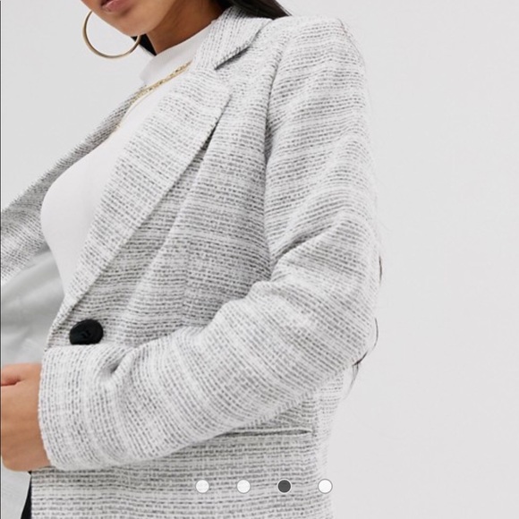 ASOS DESIGN Petite textured coat - Picture 4 of 8